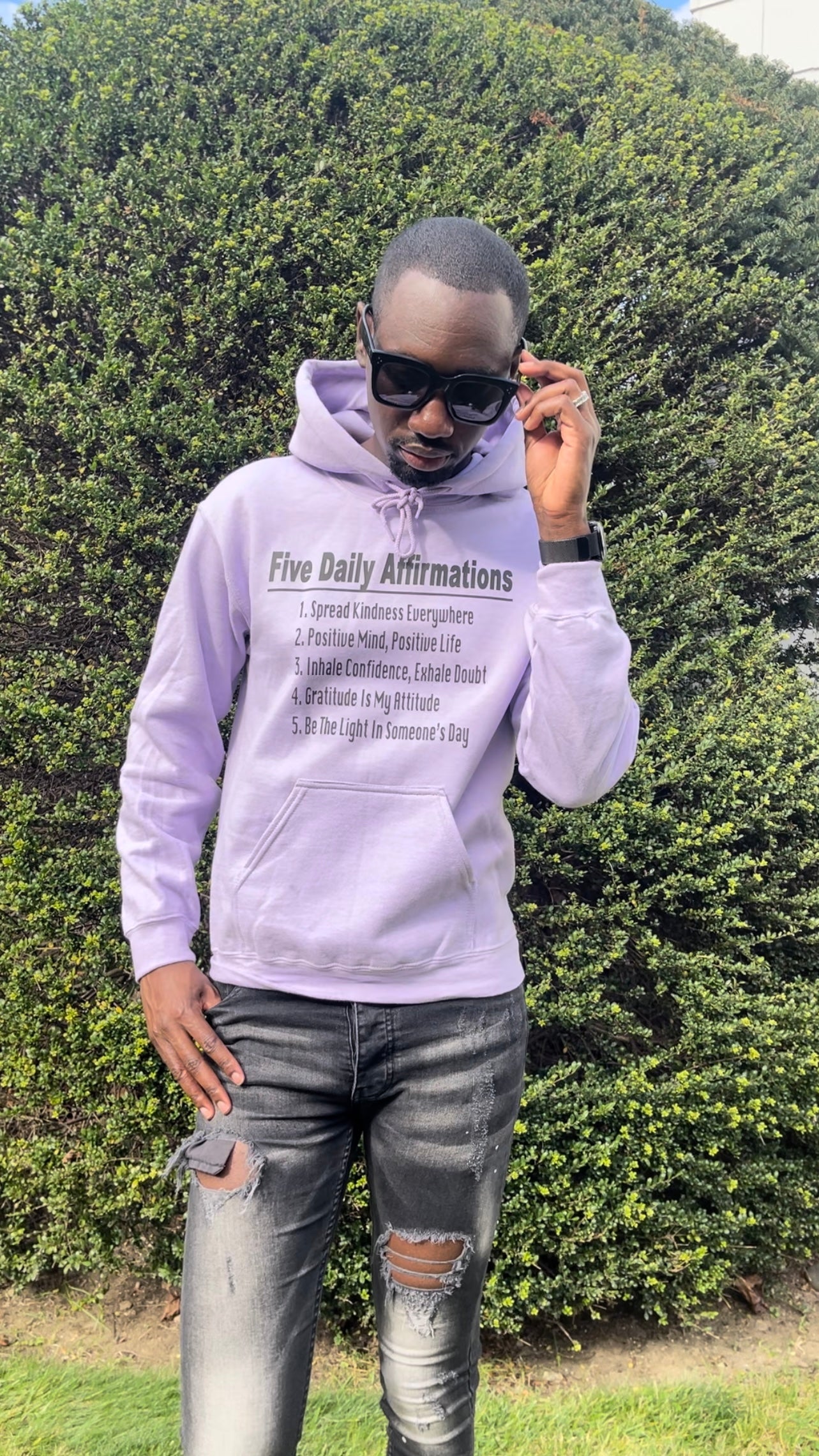 Five Daily Affirmations Hoodie