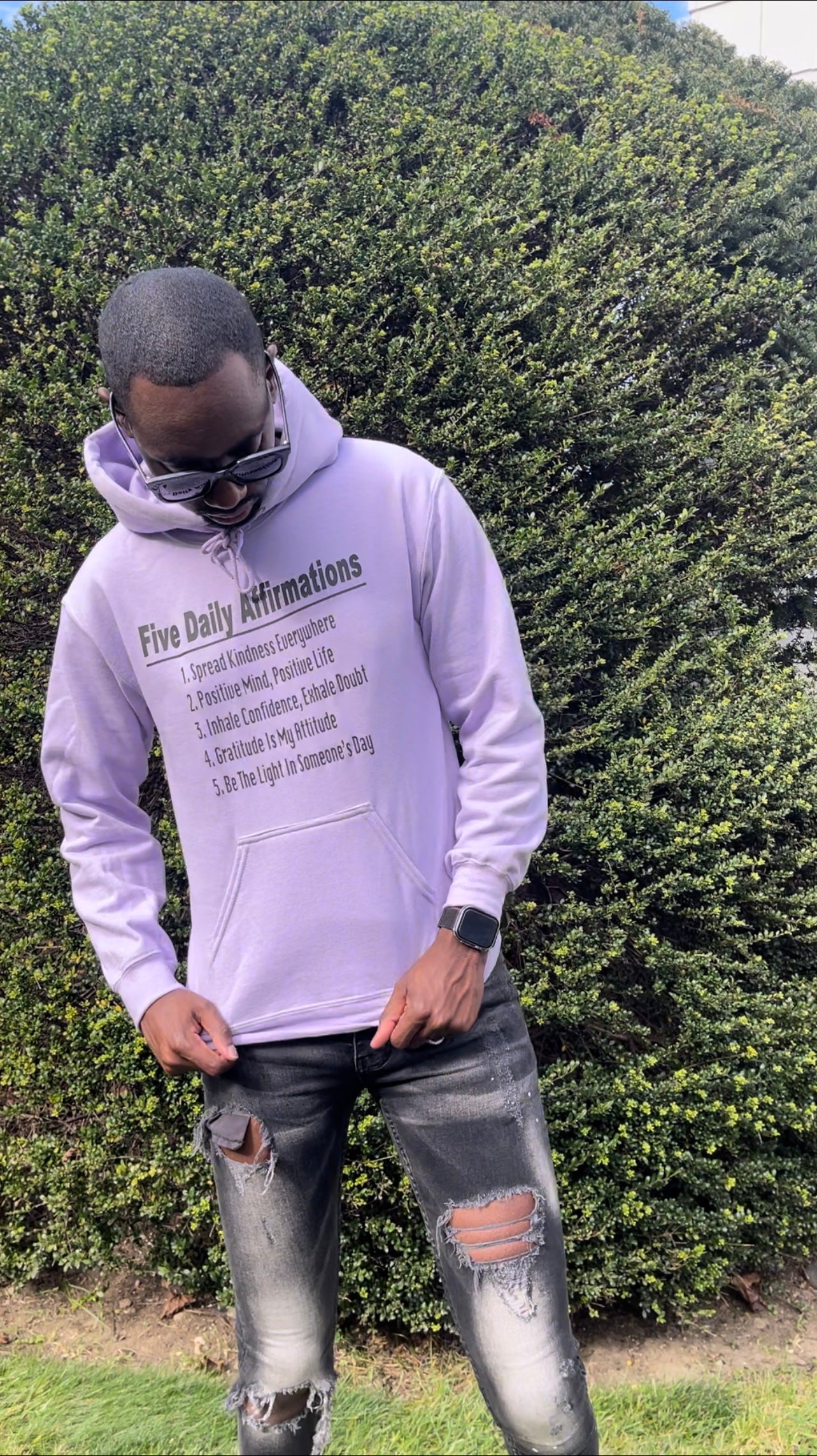 Five Daily Affirmations Hoodie