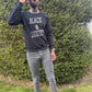 Black is Luxury (Silver) Sweatshirt