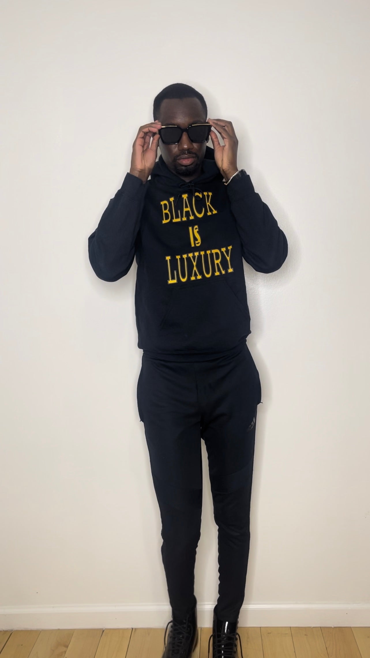 Black is Luxury (Gold) Sweatshirt